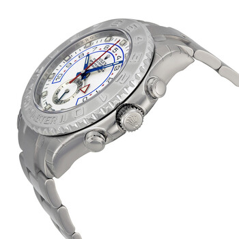 Yacht-Master II White Dial 18K White Gold Oyster Bracelet Automatic Men's Watch 116689WAO