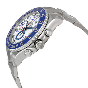 Yacht-Master II White Dial Stainless Steel Oyster Bracelet Automatic Men's Watch 116680WAO