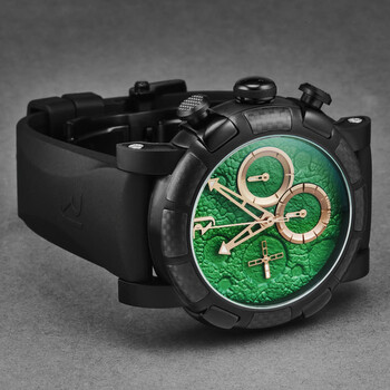 Moon Dust Chronograph Automatic Green Dial Men's Watch RJ.MD.CH.603.20