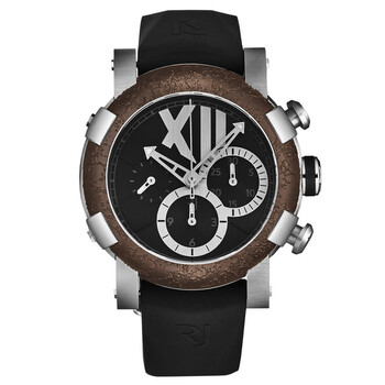 Romain Jerome Titanic-Dna Chronograph Automatic Black Dial Men's