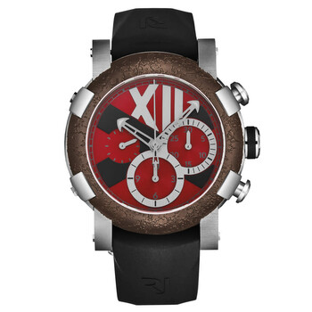 Titanic-Dna Chronograph Automatic Red Dial Men's Watch RJ.TI.CH.701.10