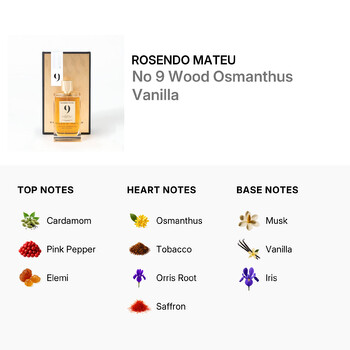 Unisex No 9 Wood Osmanthus Vanilla EDP Spray 3.38 oz Fragrances 8436603740395