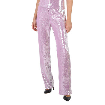 Ladies Lupine Sequin Straight-Leg Trousers