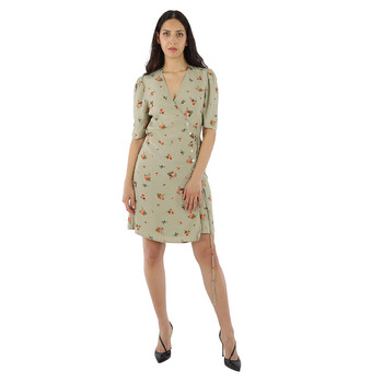 Rouje Ladies Gabinette Wrap Dress, Brand Size 42 (US Size 8) GABINETTE -  Clothing - Jomashop