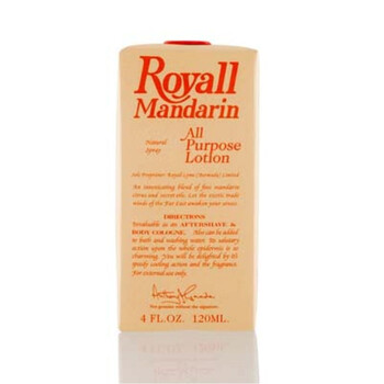 Men's Royall Mandarin Orange Lotion 4 oz Fragrances 895670002627 Men's Royall Mandarin Orange Lotion 4 oz Fragrances 895670002627