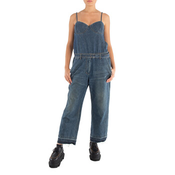 オールインワン・サロペット Alexander Wang Embroidered lyocell jumpsuit Alexander Wang Prestyled Strapless Wrap Crop Jumpsuit