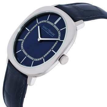 Auteuil Quartz Blue Dial Men's Watch H SH AT826074 1DIN