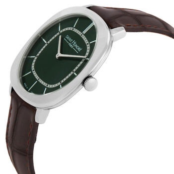 Auteuil Quartz Green Dial Men's Watch H SH AT826074 1VIN