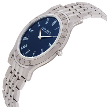 Deauville Quartz Blue Dial Men's Watch H SH DE826101 1DR