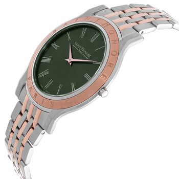 Deauville Quartz Green Dial Men's Watch H SH DE826101 6GR