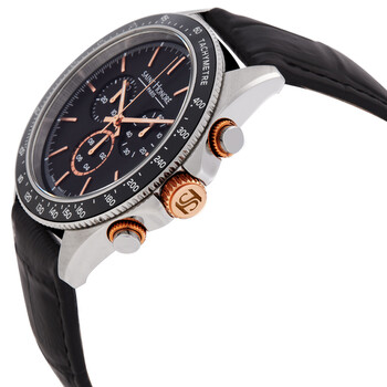 Le Bourget Chronograph Quartz Black Dial Men's Watch LB896001 67NIR