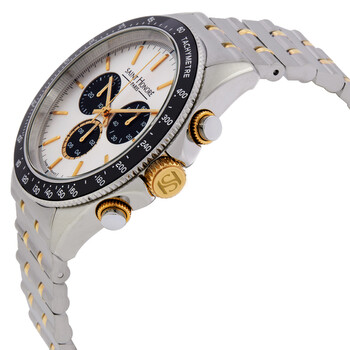 Le Bourget Chronograph Quartz Silver Dial Men's Watch LB896101 47AIT