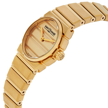 Odeon Quartz Gold Dial Ladies Watch OD721116 3TT