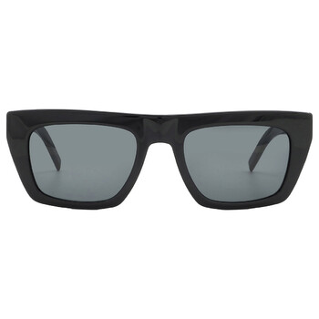 Saint Laurent Black Rectangular Ladies Sunglasses SL 461