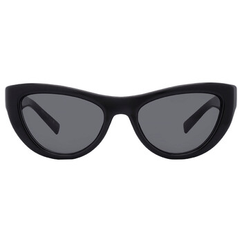 Black Cat Eye Ladies Sunglasses SL 676 001 53