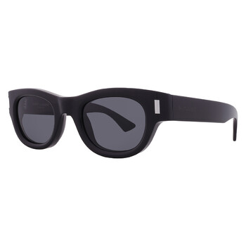 Black Oval Unisex Sunglasses SL 761 001 49