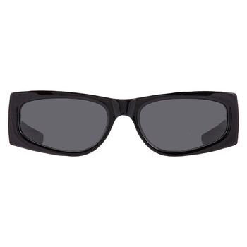 Saint Laurent Black Square Unisex Sunglasses SL 327/K 001 54