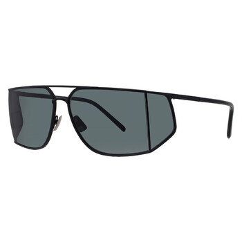 Black Rectangular Men's Sunglasses SL 750 001 69
