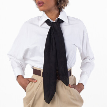 Black Silk Scarf 778715 3Y039 1000