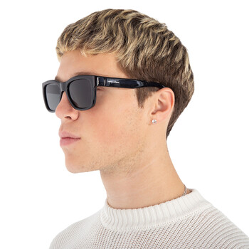 Black Square Men's Sunglasses SL 674 001 54