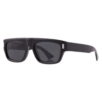 Black Square Men's Sunglasses SL 762 001 55