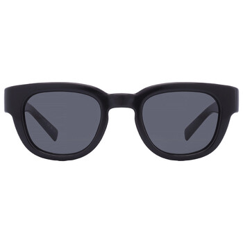 Black Square Unisex Sunglasses SL 675 001 46