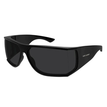 Black Wrap Unisex Sunglasses SL 806 001 75
