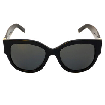 Saint Laurent Grey Cat Eye Ladies Sunglasses SL M94 001 53