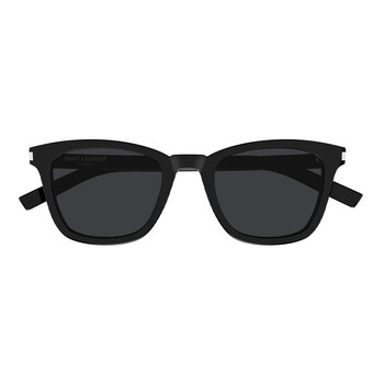 SAINT LAURENT スクエアフレムサンクラス SL758 001 Saint Laurent Black Cat Eye Ladies Sunglasses SL 758 001 63