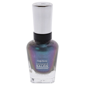 Ladies Complete Salon Manicure 0.5 Oz 581 Black And Blue Nails 074170399349