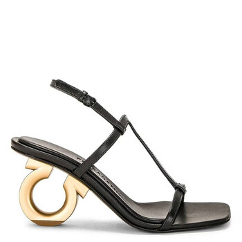 ♡送料関税込♡Salvatore Ferragamo ELINA サンダル FERRAGAMO - Elina leather sandals black - The Corner