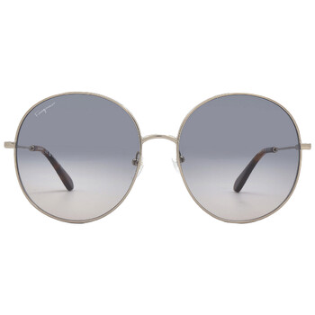 Ferragamo Salvatore Ferragamo Grey Gradient Square Ladies