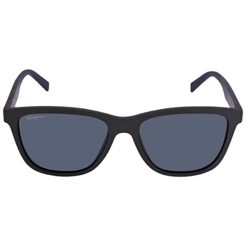 Ferragamo Salvatore Ferragamo Dark Grey Rectangular Men display picture 1
