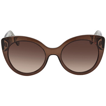 Salvatore Ferragamo Brown Gradient Butterfly Ladies Sunglasses SF964S 210 54