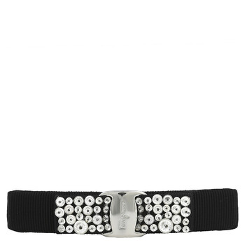 Ferragamo Salvatore Ferragamo Crystal Vara Bow Hairclip  display picture 3