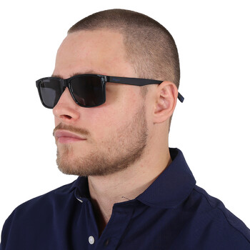 Salvatore Ferragamo Dark Grey Rectangular Men's Sunglasses SF938S 962 57