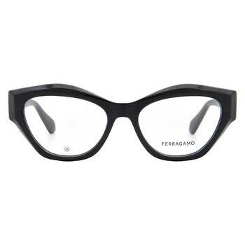 Ferragamo Demo Cat Eye Ladies Eyeglasses SF2974 001 52 