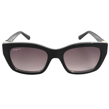 Grey Gradient Square Ladies Sunglasses SF1012S 001 53