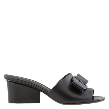 Ferragamo Zelie New Vara Plate Sandals, Size 6 01H171 768714