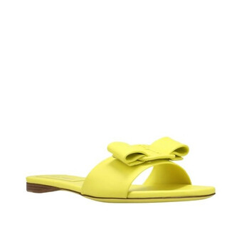 Ferragamo Ladies Yellow Sandals, US Size 4 01D005750638 - Shoes