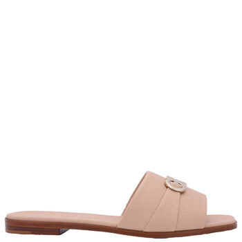 サンダル・ミュール Ferragamo SANDALS WOMAN LAURENE Ferragamo Ladies Laurene Logo Slides, Size 10 C 01G833