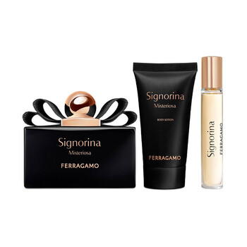 Salvatore Ferragamo Ladies Signorina Misteriosa 3pc EDP Gift Set