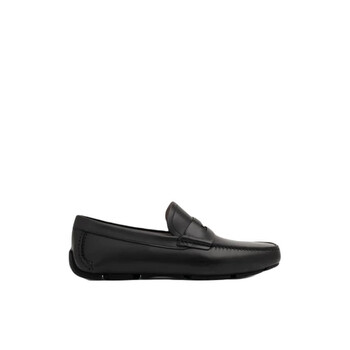 Ferragamo Salvatore Ferragamo Men's Black Loafers, US Size 6