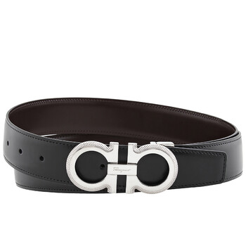 Ferragamo Salvatore Ferragamo Ladies Gancini Reversible Belt