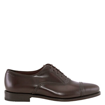 $850 Salvatore Ferragamo Dark Brown Leather Penny Loafers 12 D