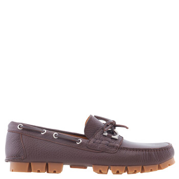 Ferragamo Salvatore Ferragamo Men's Giosue Gancini Leather