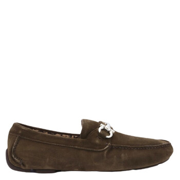 Ferragamo Parigi Gancini Driver Shoes, Size 7 020350768076 - Shoes