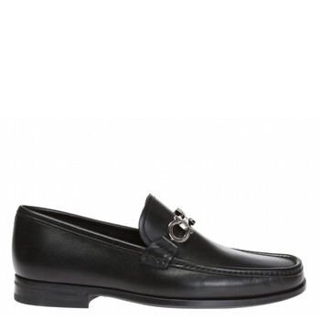 Ferragamo Foster Gancini Ornament Moccasin, Size 8 EEE