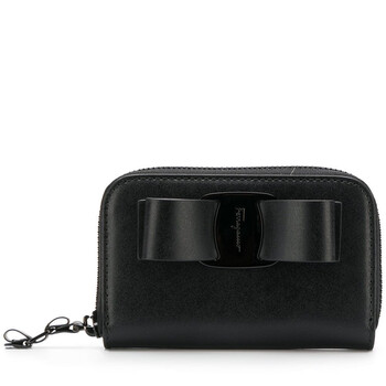 ☆Salvatore Ferragamo☆ VARA BOW カードケース NERO♪ Vara Bow card case - Women | Ferragamo