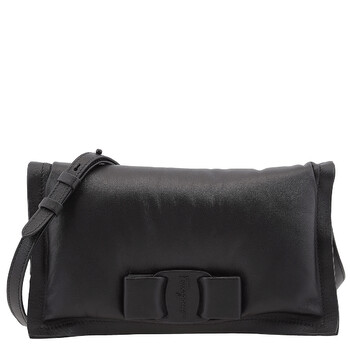 Ferragamo Salvatore Ferragamo Viva Bow Mini Bag in Black 220287 
